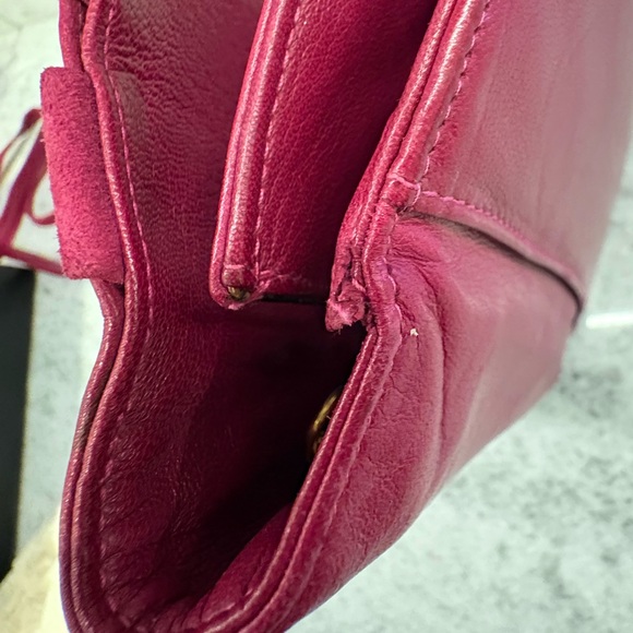 Valentino Garavani Fuchsia Saddle Bag - Picture 16 of 16